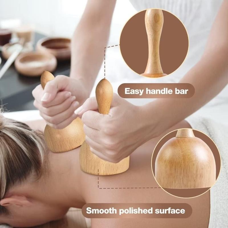 6-piece Wooden Massager Kit