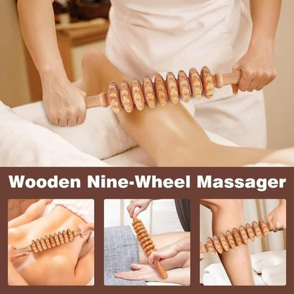 6-piece Wooden Massager Kit