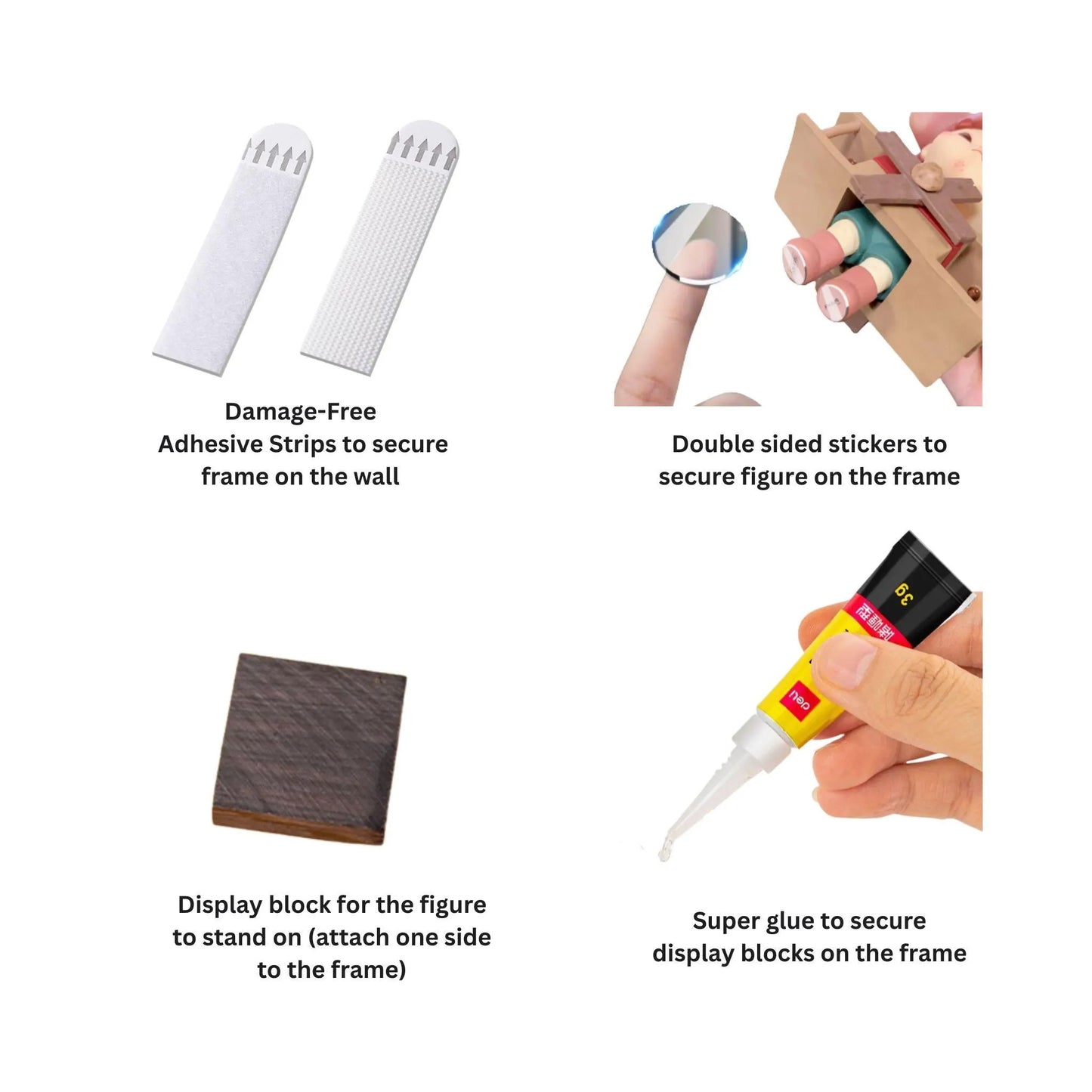 Display Frame for Collectible Figures