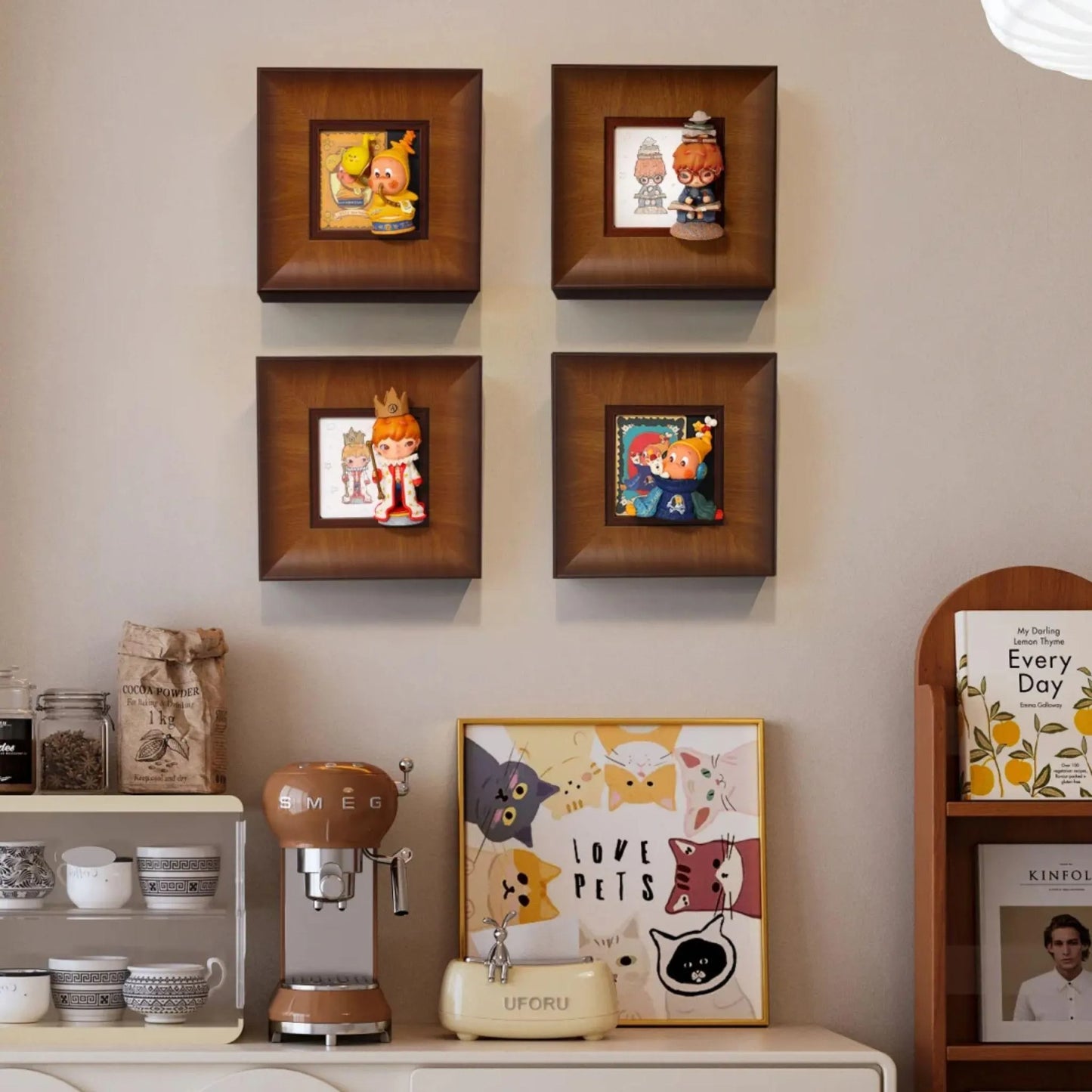 Display Frame for Collectible Figures