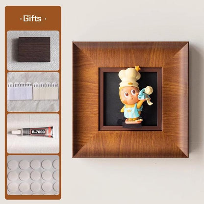 Display Frame for Collectible Figures